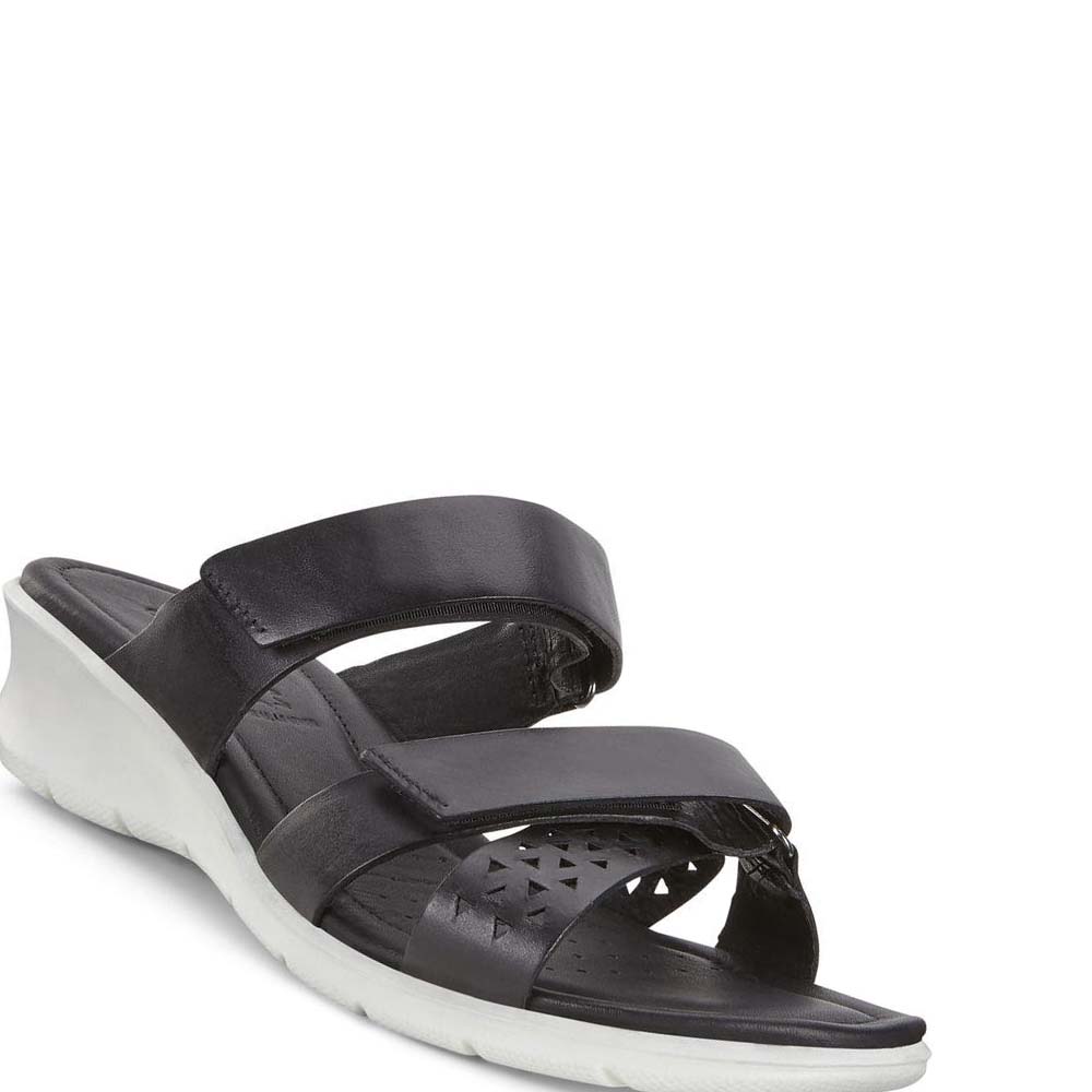 Women's Ecco Felicia Heeled Sandals Black | SG 174XYU